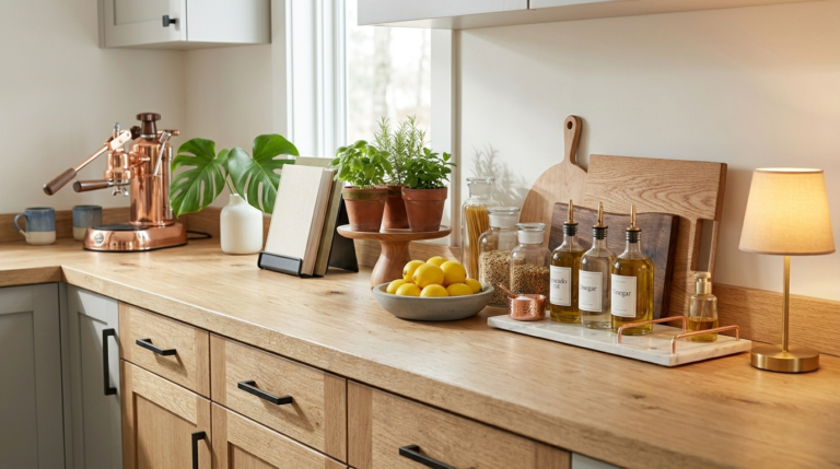 Easy Kitchen Counter Decor Ideas: Simple Styling for a High-End Look