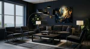 Dark Living Room Trends That Work