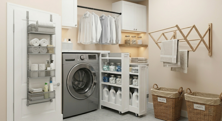 Laundry Room Storage Ideas You Need: Maximize Every Square Inch